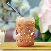Cute Gingerbread Candy Cane Stockings Christmas
