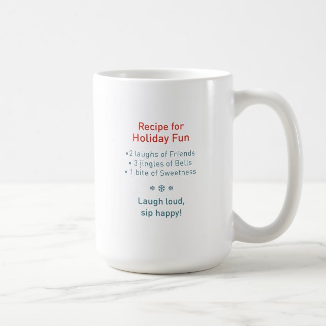 Cute Gingerbread Christmas Mug Wrap (Right)