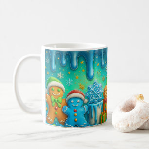 Cute Gingerbread Christmas Mug Wrap