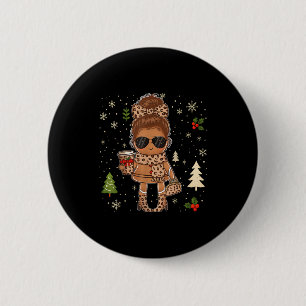 Cute Gingerbread Christmas Snow Xmas For Men Women 6 Cm Round Badge