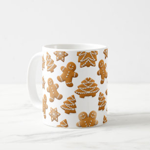 Cute Gingerbread Cookies Christmas Mug