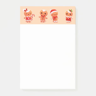 Cute Gingerbreads  Post-it Notes