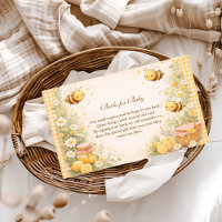 Cute Gingham Honey Bee Books for Baby