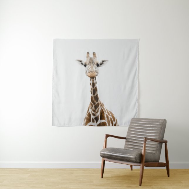 Cute Giraffe 1 #animal#art Tapestry (In Situ)