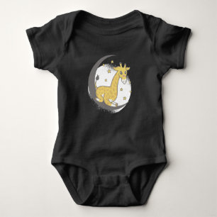 Cute Giraffe Baby Bodysuit