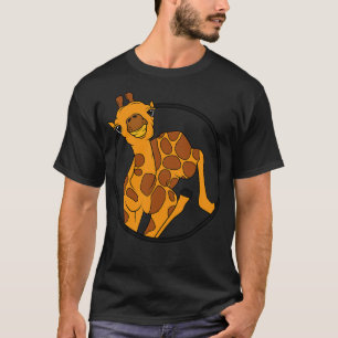 Cute giraffe baby with 2 horns T-Shirt