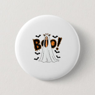 Cute Giraffe Boo Halloween Costume Zoo Lover _3 6 Cm Round Badge