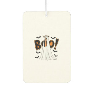 Cute Giraffe Boo Halloween Costume Zoo Lover _3 Car Air Freshener