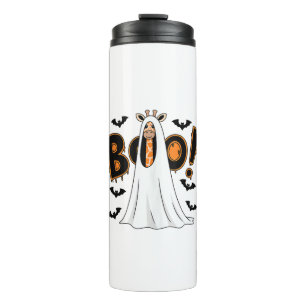 Cute Giraffe Boo Halloween Costume Zoo Lover _3 Thermal Tumbler