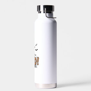 Cute Giraffe Boo Halloween Fun Costume Zoo Lover Water Bottle