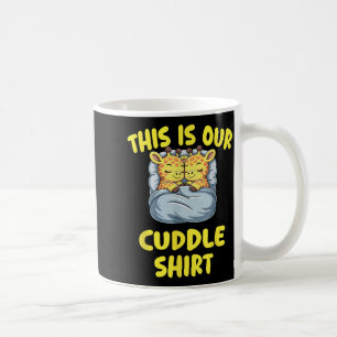 Cute Giraffe Couple This Is Our Cuddle  Coffee Mug
