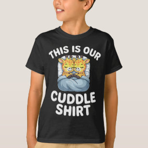 Cute Giraffe Couple This Is Our Cuddle T-Shirt