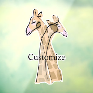 Cute Giraffe Couple Thunder_Cove