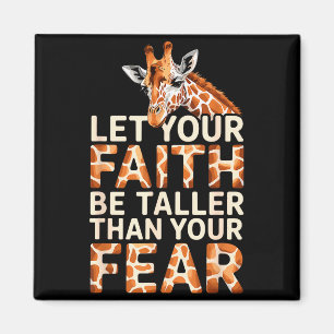 Cute Giraffe Design For Men Women Adult Safari Gir Magnet