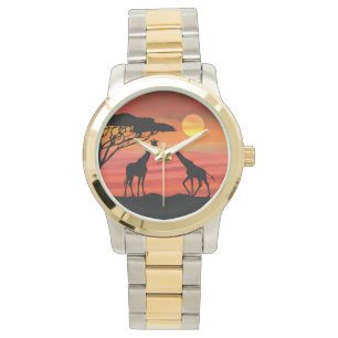 Cute Giraffe in the Serengeti Watch