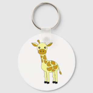 Cute Giraffe Key Ring