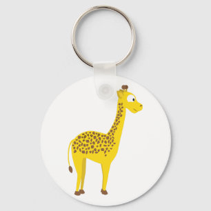 Cute Giraffe Key Ring