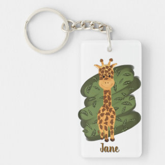Cute Giraffe  Key Ring