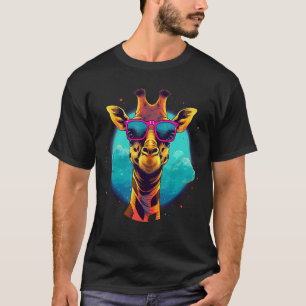 Cute Giraffe Men Women Kids 16 T-Shirt
