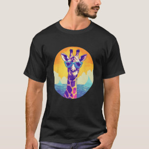 Cute Giraffe Men Women Kids 6 T-Shirt
