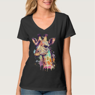 Cute Giraffe Men Women Kids T-Shirt