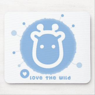 cute giraffe mouse pad