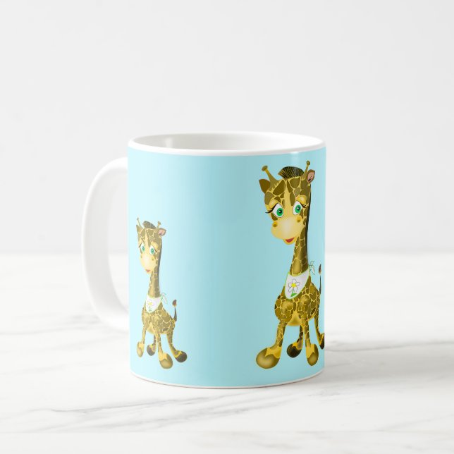 Cute Giraffe Mug (Front Left)