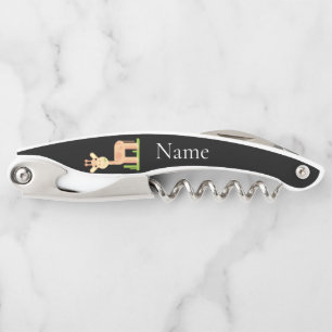 Cute Giraffe Munching  Thunder_Cove Corkscrew