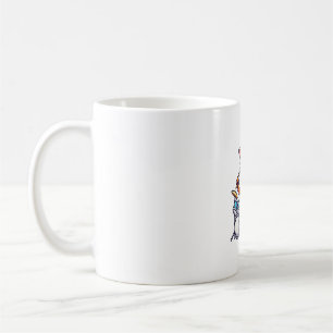 Cute Giraffe Playing Drums Giraffes Drummer Music Coffee Mug