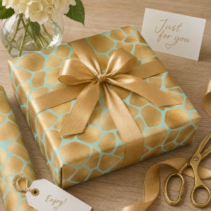Cute Giraffe print Wrapping Paper