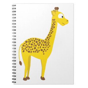 Cute Giraffe Spiral Notebook