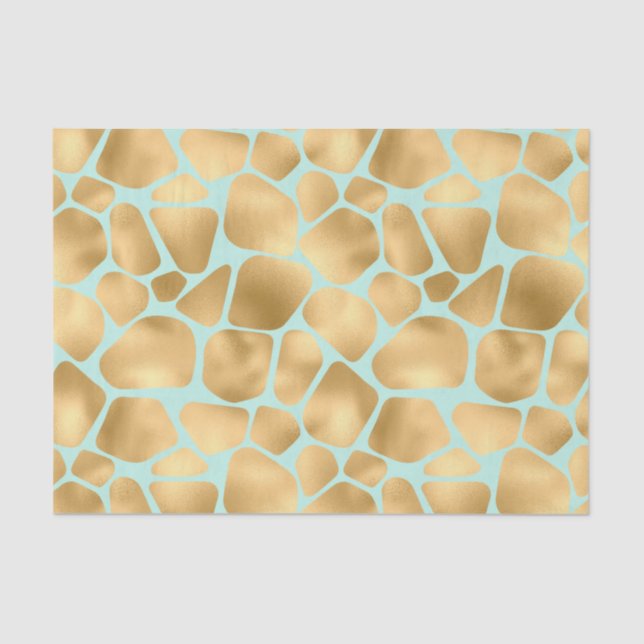 Cute Giraffe Spots Tissue Paper (Front)