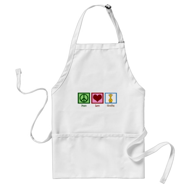 Cute Giraffe Standard Apron (Front)