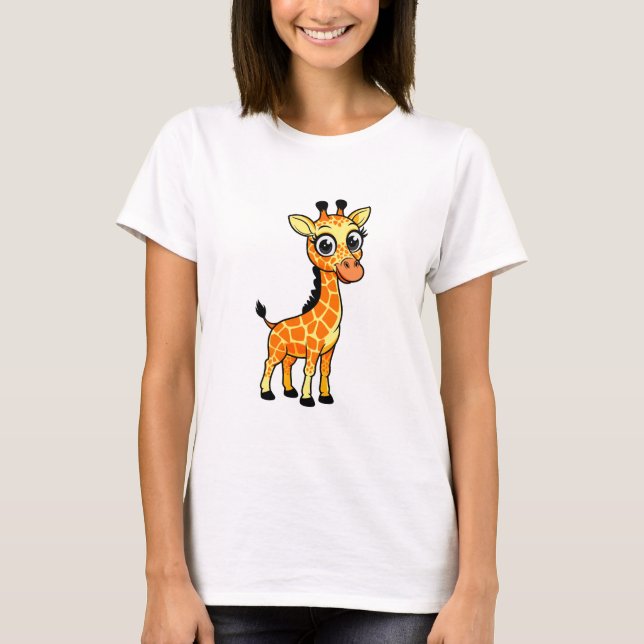 cute giraffe T-Shirt (Front)