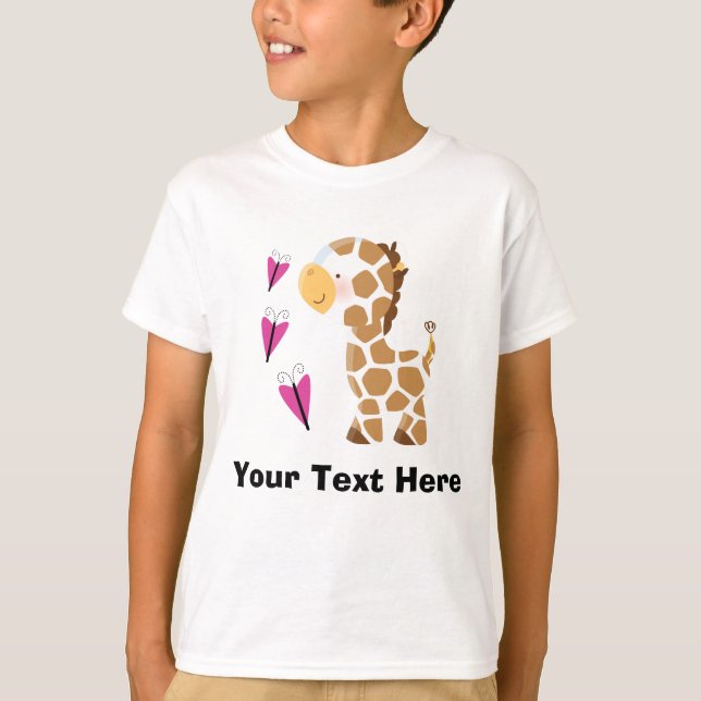 Cute Giraffe T-Shirt (Front)