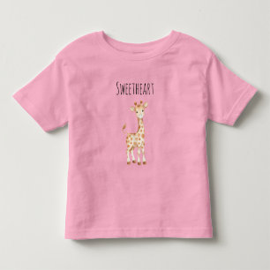 Cute Giraffe  Toddler T-Shirt