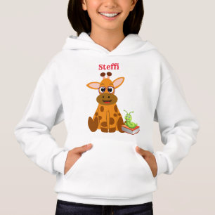 Cute Giraffe wearing glasses