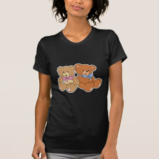 Cute Girl and Boy Bear T-Shirt