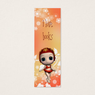 Cute Girl Bookmark Design
