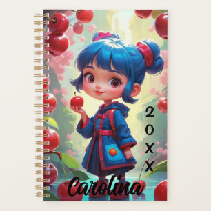 Cute Girl Cherry Planner