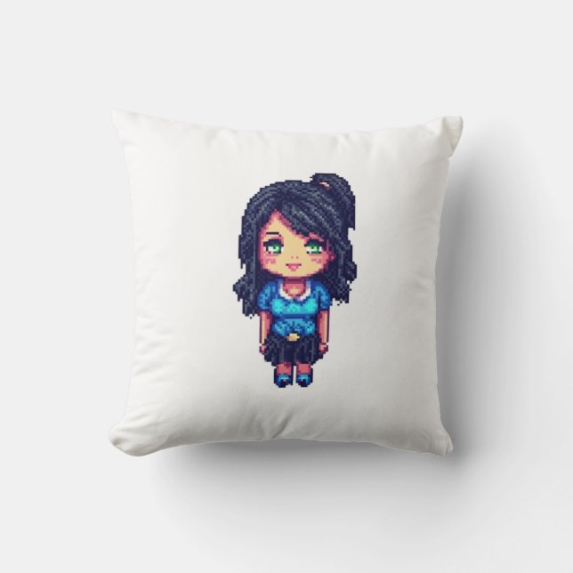 Cute girl  cushion (Front)