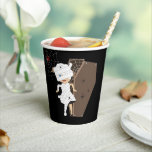 Cute Girl Mummy Coffin Halloween Birthday Party Paper Cups<br><div class="desc">BOO! Don't get scared now. Cute scary Halloween girl mummy coming out of a casket with spiders. The perfect modern contemporary Halloween party paper cup design ideal for a little girl's Halloween birthday party. Matching party invitation,  decor and favours can be viewed in this collection.</div>