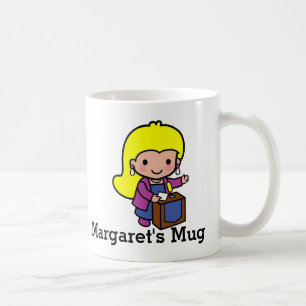 Cute girl Politician / Speaker Coffee Mug