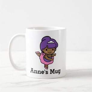 Cute girl Prima Ballerina Coffee Mug