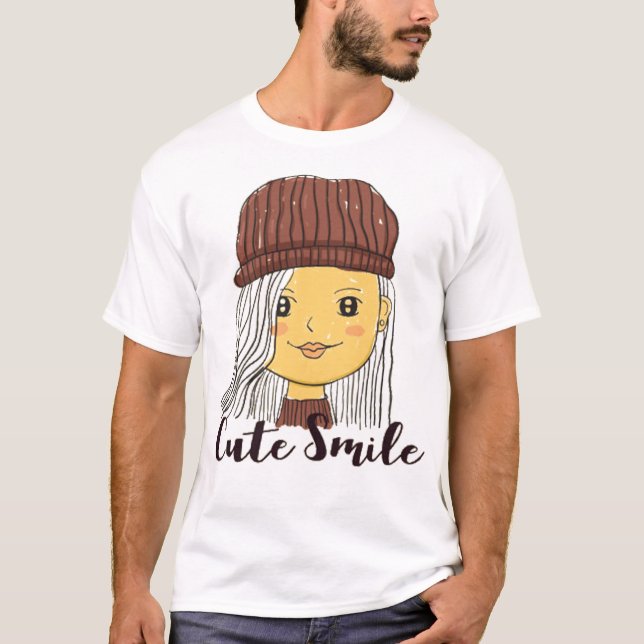 Cute girl T-Shirt (Front)