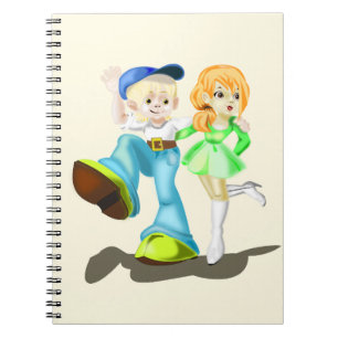 Cute Girlfriend and Boyfriend Notebook