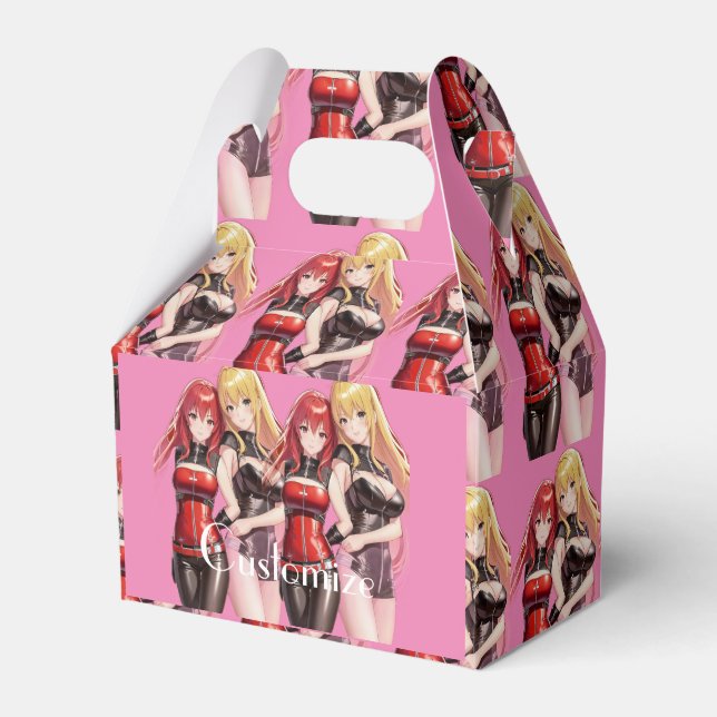 Cute Girls Anime Thunder_Cove  Favour Box (Front Side)