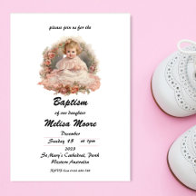 Cute Girls Baby Baptism