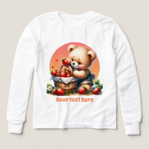Cute girls bear lovers customisable