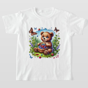 Cute girls bear lovers  T-Shirt